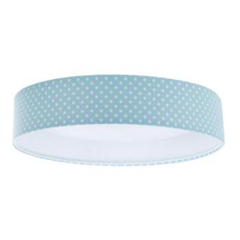  LED mennyezeti lámpa GALAXY KIDS LED/24W/230V pöttyös türkiz kép