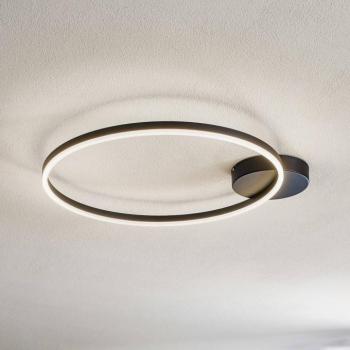 LED mennyezeti lámpa Giotto 1 égős, fekete kép