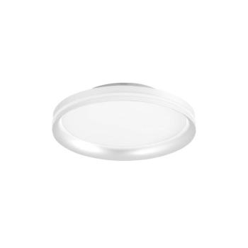 LED mennyezeti lámpa Isy, fehér, Ø 35 cm, fém, CCT, dimmelhető kép