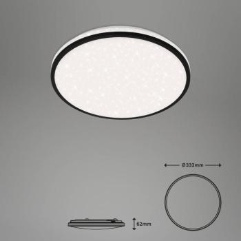 LED mennyezeti lámpa Ivy Sky S, csillag dekor, Ø 33 cm kép