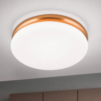 LED mennyezeti lámpa James fém ház, réz kép