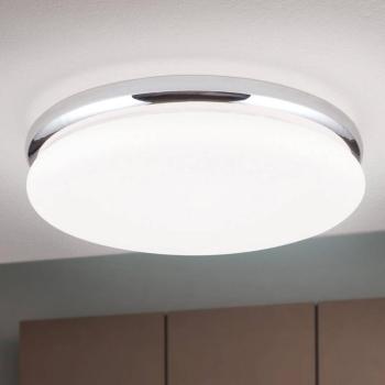 LED mennyezeti lámpa James fém házzal, krómozott kép