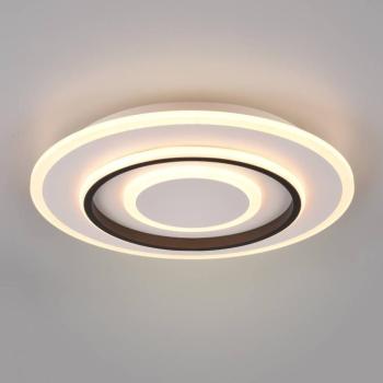 LED mennyezeti lámpa Jora kerek, távirányítóval, Ø 41 cm kép