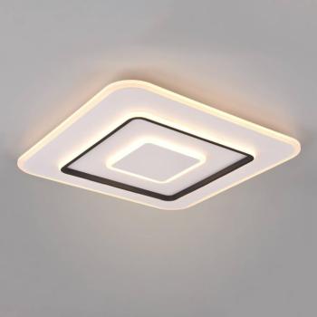 LED mennyezeti lámpa Jora szögletes, 60 x 60 cm kép