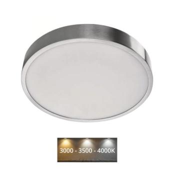  LED Mennyezeti lámpa LED/28,5W/230V 3000/3500/4000K átm. 30 cm króm  kép