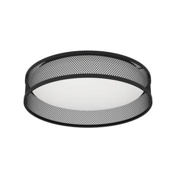 LED mennyezeti lámpa Luppineria acélfonat, fekete kép