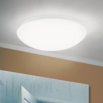 LED mennyezeti lámpa Nedo ívelt, Ø 28,5 cm kép