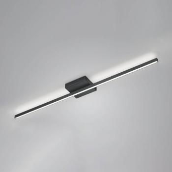 LED mennyezeti lámpa Nuri fel/le 1 izzós fekete kép