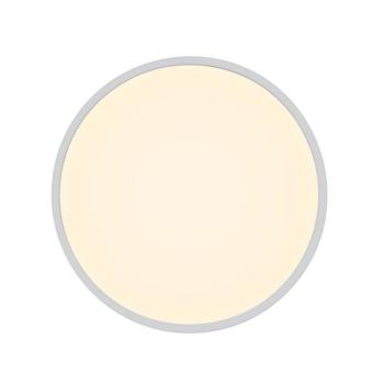 LED mennyezeti lámpa Oja Smart, fehér, Ø 42 cm kép