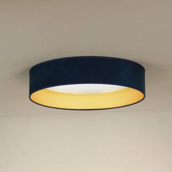 LED mennyezeti lámpa Plafond bársony sötétkék, Ø 45 cm, 3-lépcsős dimmelhető kép