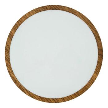  LED Mennyezeti lámpa RING LED/24W/230V 4200K átm. 28,5 cm barna  kép