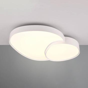 LED mennyezeti lámpa Rise, fehér, 77 x 63 cm, CCT, fényerőszabályzóval kép