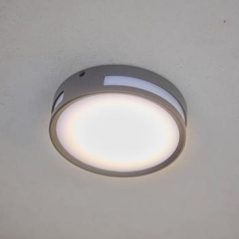 LED mennyezeti lámpa Rola, kültéri, antracit, Ø 18 cm kép