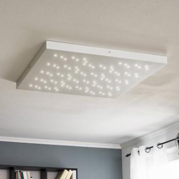 LED mennyezeti lámpa Titus fehér 75x75cm kép