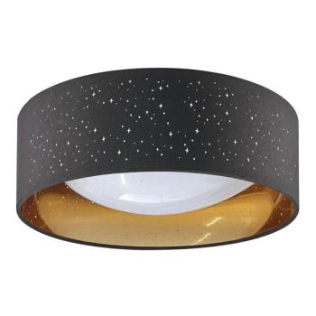  LED Mennyezeti lámpa TULUZA LED/18W/230V á. 32 cm fekete  kép