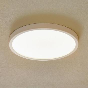 LED mennyezeti lámpa Vika, kerek, fehér, Ø 30cm kép