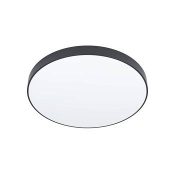 LED mennyezeti lámpa Zubieta-A, fekete, Ø45cm kép