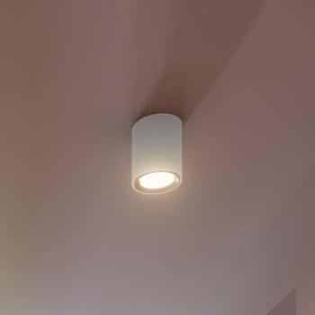 LED mennyezeti spot Landon Smart, fehér, magasság 14 cm kép