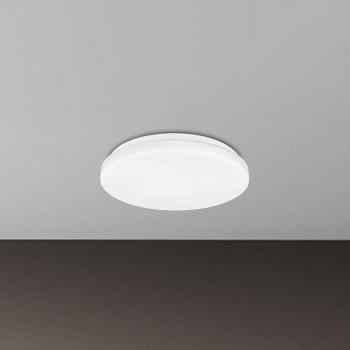 LED mennyezeti világítás Elipso, fehér, műanyag, Ø 29 cm, 4000K kép