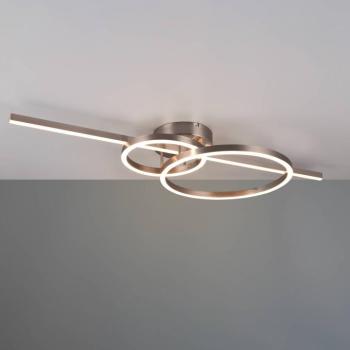 LED mennyezeti világítás Montilla 3 izzós nikkel kép