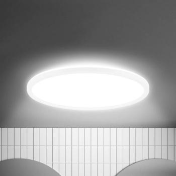 LED mennyezeti világítás Move, érzékelő, Ø 42 cm, IP44, fehér, 4000K kép