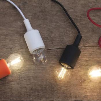 LED mini gömb lámpa E27 G45 2W 2 700 K izzószál kép