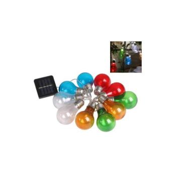  LED napelemes füzér PARTY 10xLED/1,2V 400 mAh IP44  kép