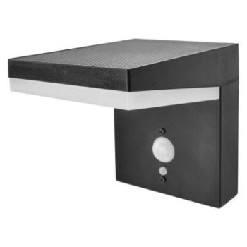 LED napelemes kerti fali lámpa VEREA szürkületérzékelővel, 10,7 x 15,4 x 13 cm kép