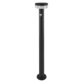 LED napelemes kerti oszloplámpa TERION szürkületérzékelővel, 12,5 x 12,5 x 80 cm kép