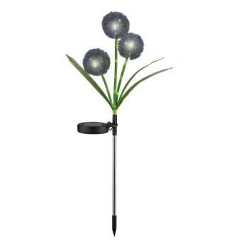  LED Napelemes lámpa ALLIUM LED/1,2V 6500K 600 mAh IP44 fekete  kép