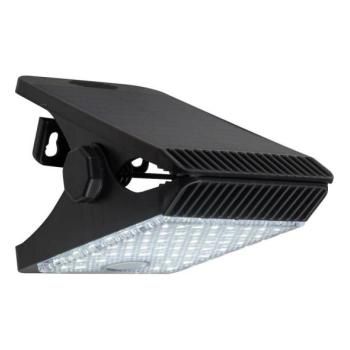  LED napelemes lámpa CLIPS LED/4W/1200 mAh 3,7V IP44 fekete, érzékelős  kép