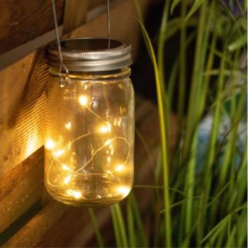 LED napelemes lámpa JAR LED/1,2V 600 mAh IP44 védelemmel  kép