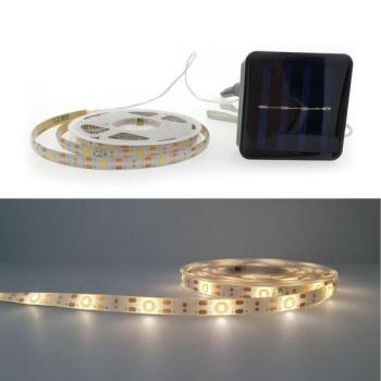  LED napelemes szalag LED/1,2V 600 mAh 10 m IP44  kép