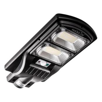  LED Napelemes utcai lámpa érzékelővel LED/120W/6V 6500K IP65 + távirányítás  kép