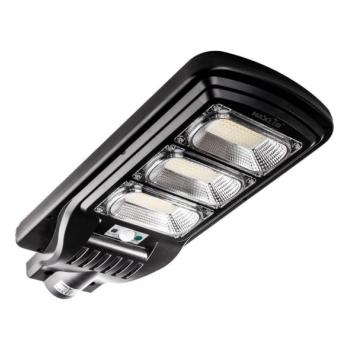  LED Napelemes utcai lámpa érzékelővel LED/180W/6V 6500K IP65 + távirányítás  kép