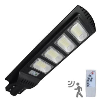 LED Napelemes utcai lámpa érzékelővel STREET LED/15W/3,2V IP65 + távirányító  kép
