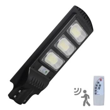  LED napelemes utcai lámpa szenzorral STREET LED/10W/3,2V IP65 + DO  kép