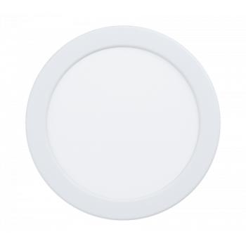 LED panel , 10.5W , süllyesztett , kerek , természetes fehér , fehér keret , IP44 , EGLO , FUEVA 5 , 99207 kép