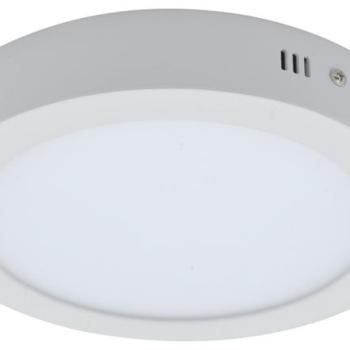 LED panel , 12W , falon kívüli , kerek , természetes fehér , INESA kép