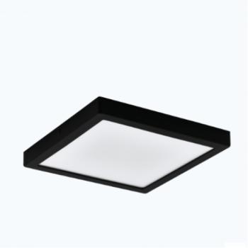 LED panel , 15.5W , falon kívüli , négyzet , természetes fehér , fekete keret , EGLO , IDUN 2 , 75635 kép
