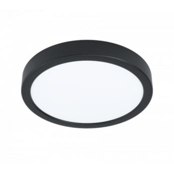 LED panel , 16.5W , falon kívüli , kerek , természetes fehér , fekete keret , EGLO , FUEVA 5 , 99234 kép