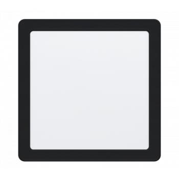 LED panel , 16.5W , süllyesztett , négyzet, természetes fehér , fekete keret , EGLO , FUEVA 5 , 99189 kép