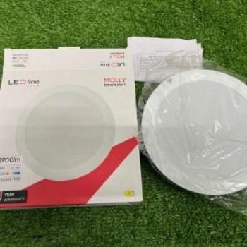 LED panel , 18 Watt , 1900 lm , süllyesztett , természetes fehér , kerek , CSOMAGOLÁSSÉRÜLT kép