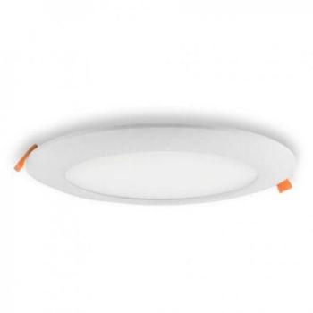 LED panel , 18W , süllyesztett , kerek , természetes fehér , Tungsram kép
