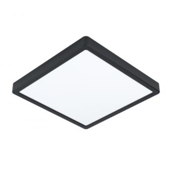LED panel , 20W , falon kívüli , négyzet , meleg fehér , fekete keret , EGLO , FUEVA 5 , 99245 kép