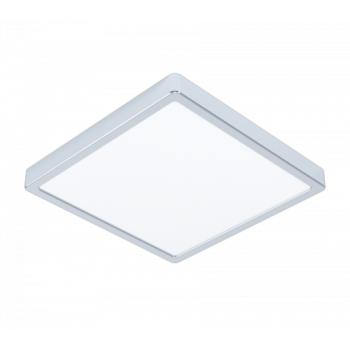 LED panel , 20W , falon kívüli , négyzet , meleg fehér , króm keret , IP44 , EGLO , FUEVA 5 , 99269 kép