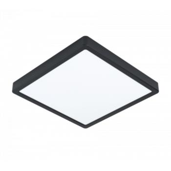 LED panel , 20W , falon kívüli , négyzet , természetes fehér , fekete keret , EGLO , FUEVA 5 , 99257 kép