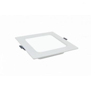 LED panel , 20W , süllyesztett , négyzet , hideg fehér , PP kép