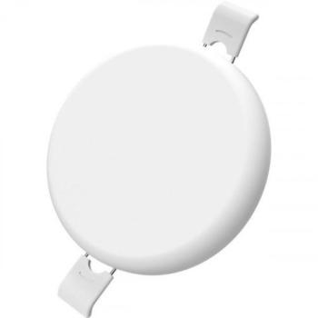 LED panel , 24W , KERETMENTES , süllyesztett , kerek , meleg fehér , Slim , IP54 kép
