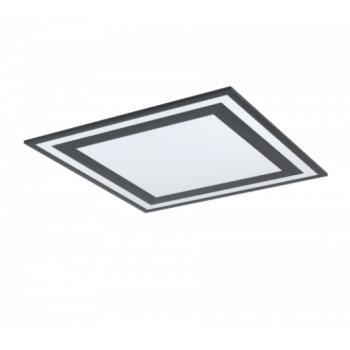 LED panel , 36W , falon kívüli , 60 cm , négyzet , természetes fehér , fekete keret , EGLO , SAVATARILA , 99039 kép
